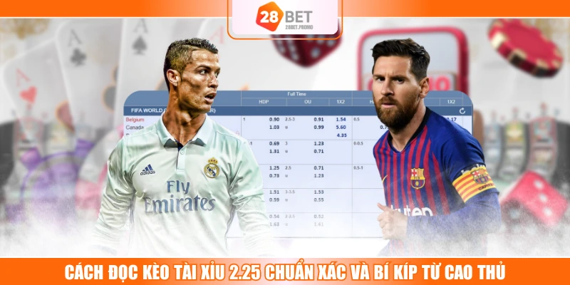 Cách Đọc Kèo Tài Xỉu 2.25 Chuẩn Xác Và Bí Kíp Từ Cao Thủ
