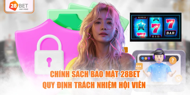 Chính sách bảo mật 28BET quy định trách nhiệm hội viên