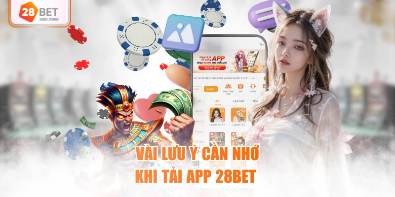 Vài lưu ý cần nhớ khi tải app 28BET